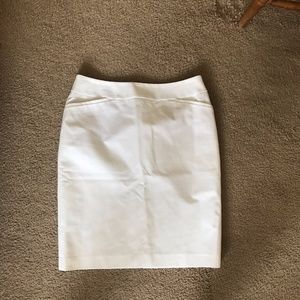 Semantiks White pencil skirt